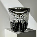 Edo Kiriko Handcrafted Butterfly Motif Whiskey Glass