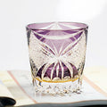 Edo Kiriko Handcrafted Butterfly Motif Whiskey Glass