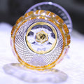 Edo Kiriko Handcrafted Crystal Stemmed Wine Glass