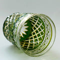 Edo Kiriko Handcrafted Dual-Tone Crystal Glass