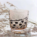 Edo Kiriko Handcrafted Hexa-Ryume Crystal Whiskey Glass