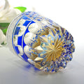 Edo Kiriko Handcrafted Hexa-Ryume Crystal Whiskey Glass