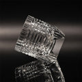 JR Edo Kiriko Handcrafted Intersections Whiskey Glass