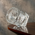 JR Edo Kiriko Handcrafted Intersections Whiskey Glass