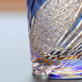 Edo Kiriko Handcrafted Meteor Crystal Glass