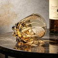 JR Edo Kiriko Handcrafted Moonbow Whiskey Glass