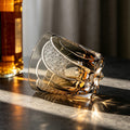 JR Edo Kiriko Handcrafted Moonbow Whiskey Glass