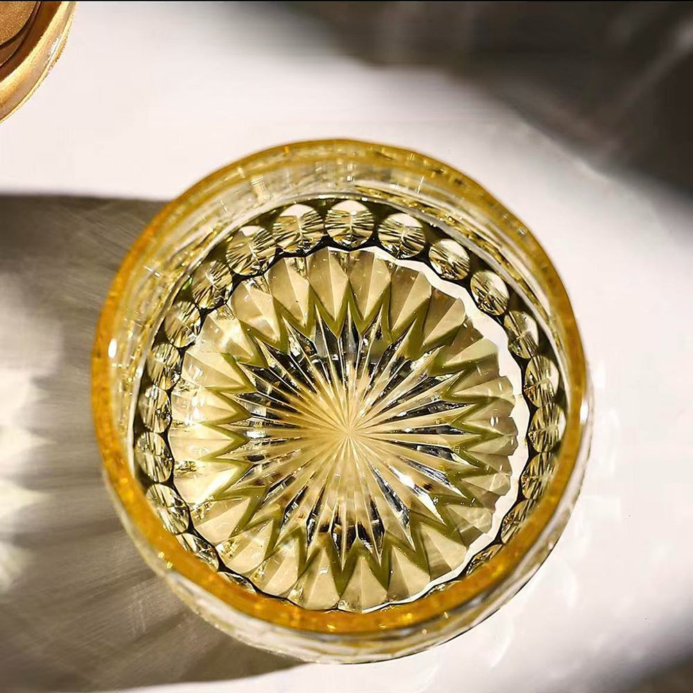 JR Edo Kiriko Handcrafted Setsuhyo Crystal Whiskey Glass