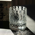 Edo Kiriko Handcrafted Stellar Prism Crystal Whiskey Glass