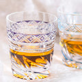 Edo Kiriko Handcrafted Zephyr Valley Whiskey Glass