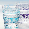 Edo Kiriko Handcrafted Zephyr Valley Whiskey Glass