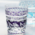 Edo Kiriko Handcrafted Zephyr Valley Whiskey Glass