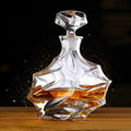JR Flux Arc Crystal Whiskey Decanter