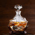 JR Flux Arc Crystal Whiskey Decanter