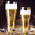 JR Gold Flakes Crystal Beer Glass Set