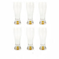 JR Gold Flakes Crystal Beer Glass Set