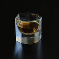 JR Handcrafted Glacier Cut Crystal Whiskey Tumbler