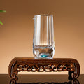 JR Handcrafted Turquoise Crystal Glass Shot Cup - Je t'aime Resolute