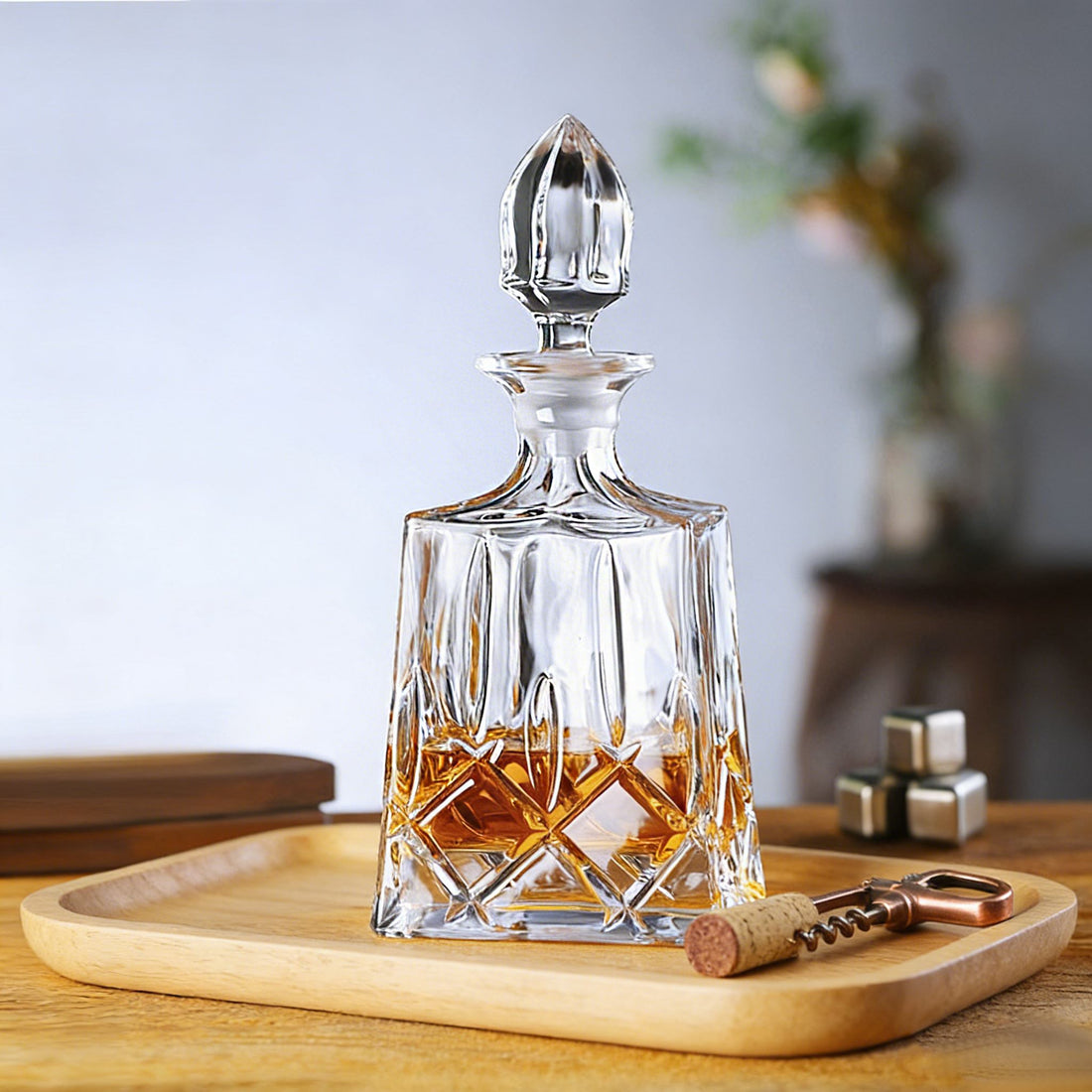 JR Ignis Crystal Whiskey Decanter