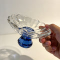 JR K9 Crystal Petal Pedestal Dessert Bowl