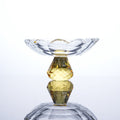 JR K9 Crystal Petal Pedestal Dessert Bowl