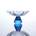 JR K9 Crystal Petal Pedestal Dessert Bowl