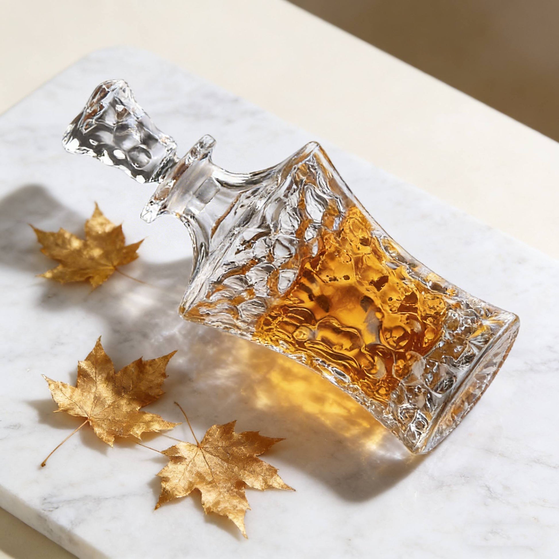 JR Pinnacle Crystal Whiskey Decanter