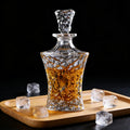 JR Pinnacle Crystal Whiskey Decanter