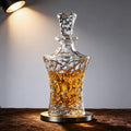 JR Pinnacle Crystal Whiskey Decanter