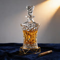 JR Pinnacle Crystal Whiskey Decanter