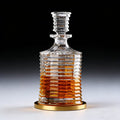 JR Ripple Crystal Whiskey Decanter