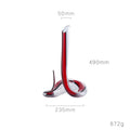JR Serpentine Handcrafted Crystal Decanter