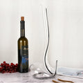 JR Serpentine Handcrafted Crystal Decanter