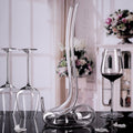 JR Serpentine Handcrafted Crystal Decanter