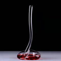 JR Serpentine Handcrafted Crystal Decanter