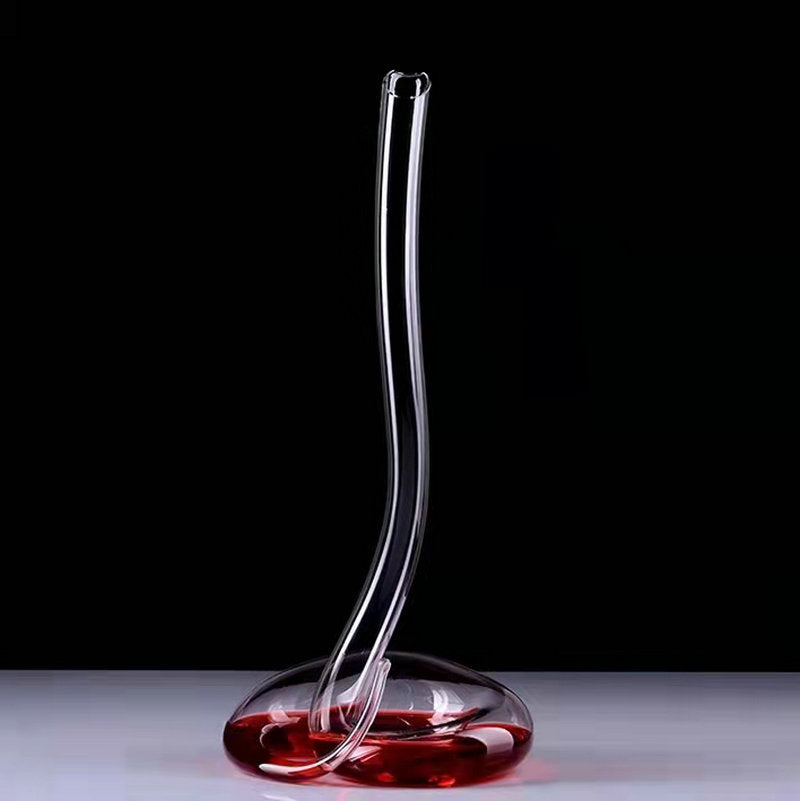 JR Serpentine Handcrafted Crystal Decanter