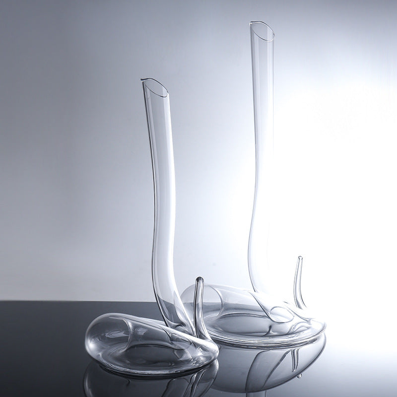 JR Serpentine Handcrafted Crystal Decanter
