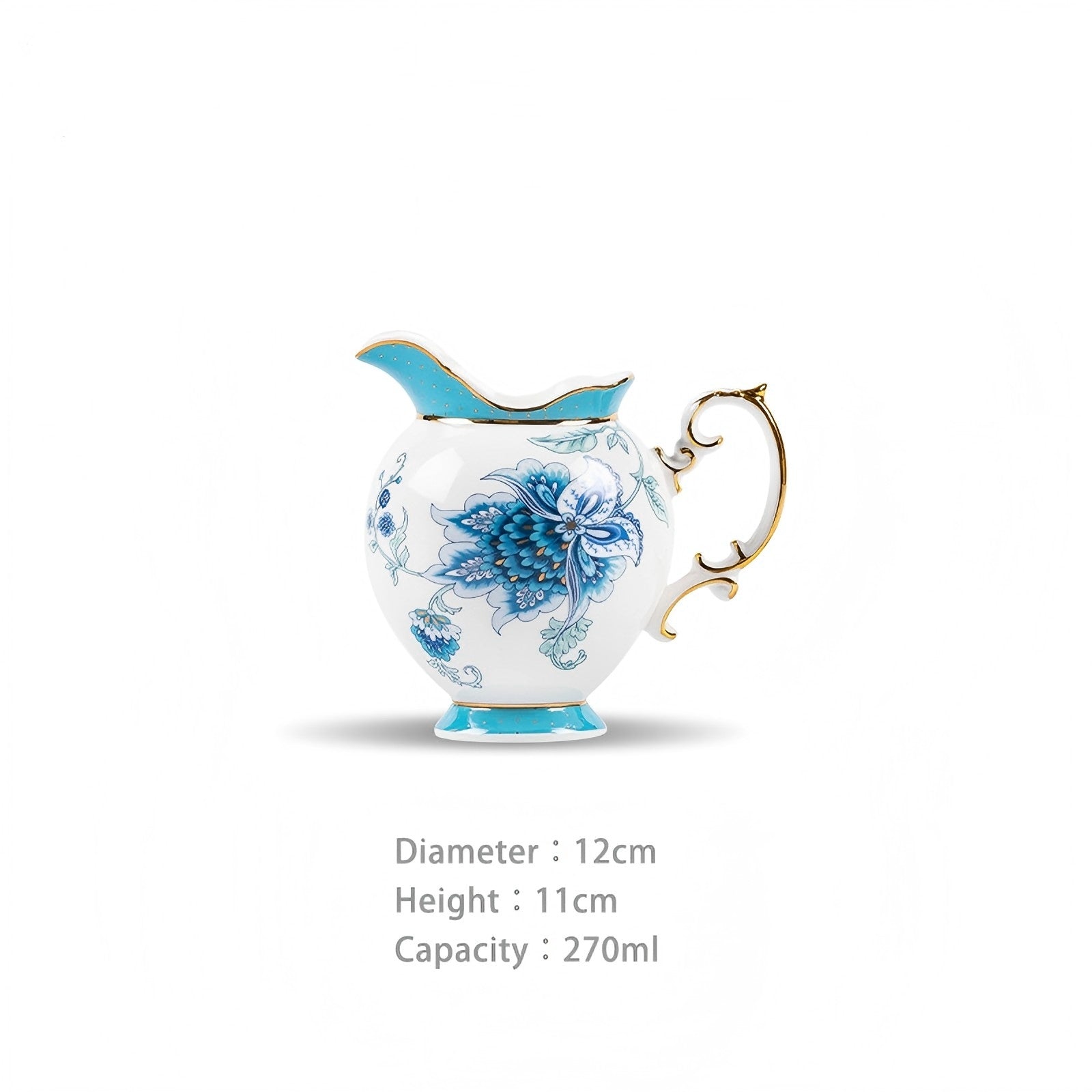 INGRI Golden Garden – Handcrafted Bone China Tea Set - Je t'aime Resolute