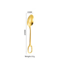 JR Ring-Handled Stainless Steel Cutlery Set (6 pcs) - Je t'aime Resolute