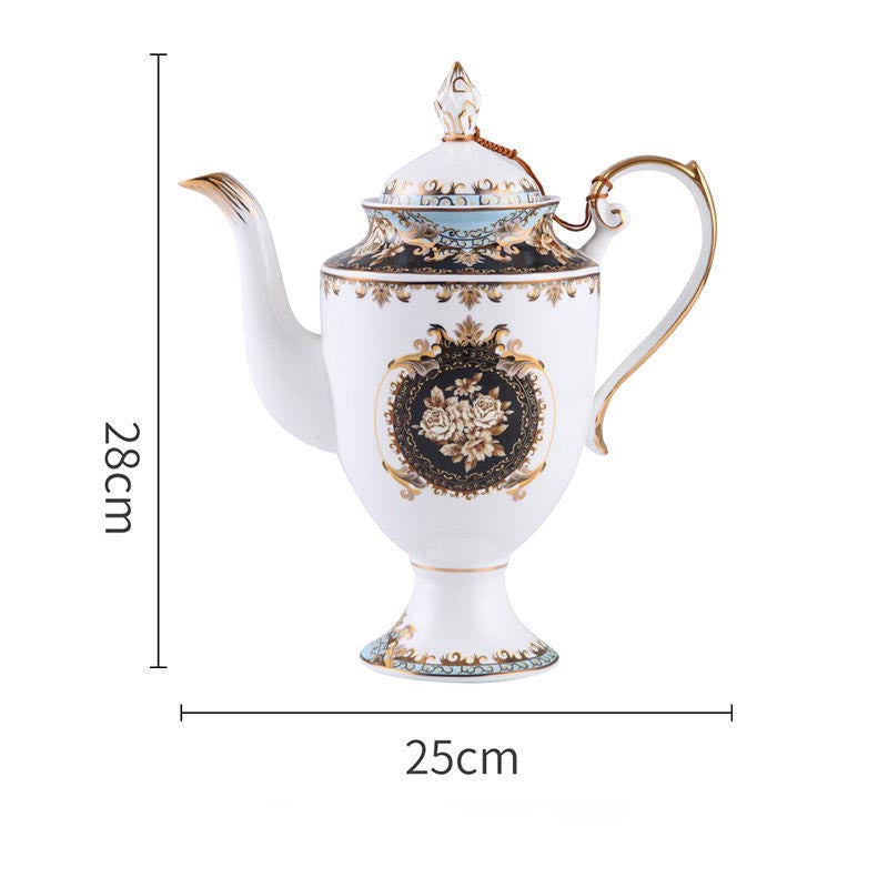 INGRI Muse - Handcrafted Bone China Tea Set - Je t'aime Resolute