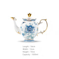 INGRI Golden Garden – Handcrafted Bone China Tea Set - Je t'aime Resolute